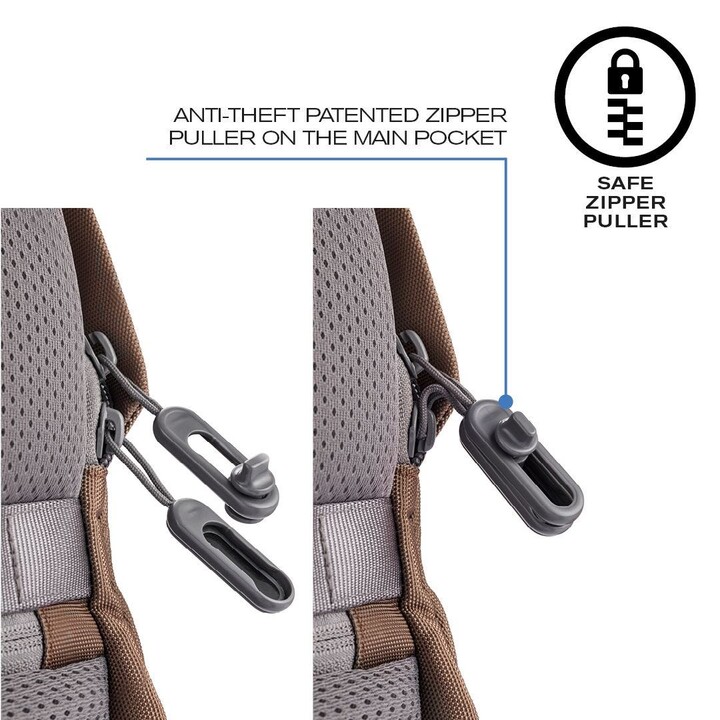 Zaino Antifurto Xd Design Bobby Soft Marrone P/N: P705.796