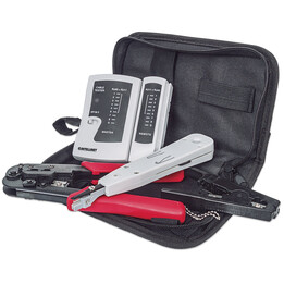 Intellinet 780070 Kit di strumenti di rete professionali per la preparazione e il test dei cavi