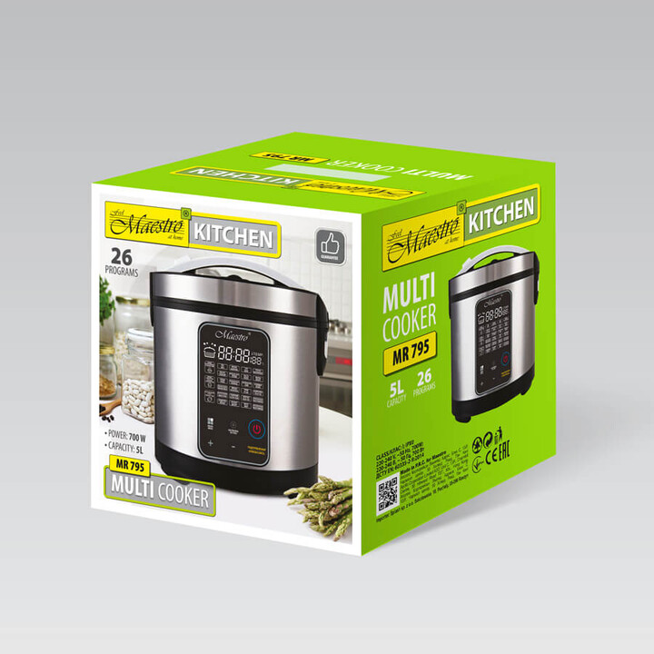 MASTER MULTICOOKER MR-795 26 programmi, 700 W