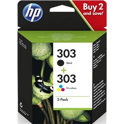 HP INK 3YM92AE Nº303 MULTIPACK BLACK / TRICOLOR