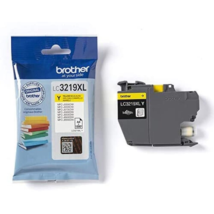 Brother Cartucho De Tinta LC3219XLY Amarillo