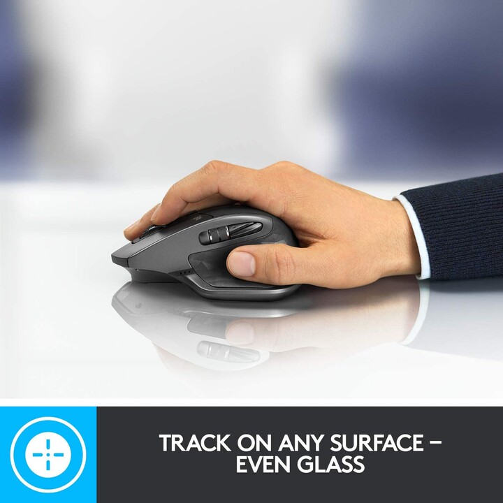 Logitech MX Master 2S Wireless Bluetooth Mouse / Até 4000 DPI