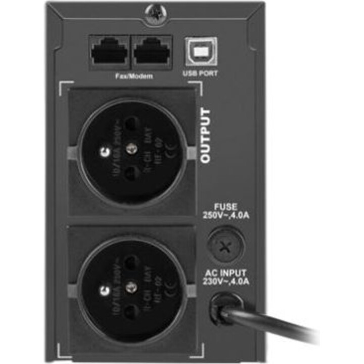 Fonte de alimentação de emergência Armac UPS OFFICE LINE-INTERACTIVE O / 650E / LCD