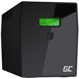 Green Cell UPS05 sistema de alimentación ininterrumpida (UPS) Línea interactiva 3 kVA 1200 W 5 salidas AC