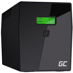 Green Cell UPS05 sistema de alimentación ininterrumpida (UPS) Línea interactiva 3 kVA 1200 W 5 salidas AC