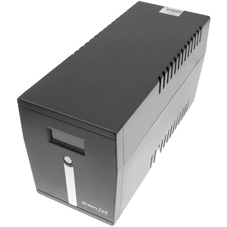 Fonte de alimentação ininterrupta (UPS) Green Cell UPS05 Linha interativa 3 kVA 1200 W 5 tomadas CA