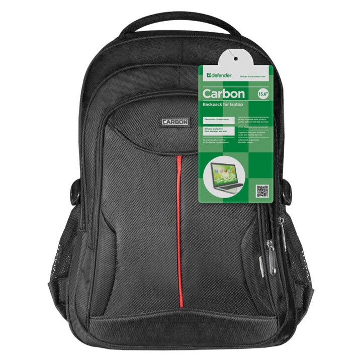 DEFENDER PLECAK NA NOTEBOOKA CARBON 15.6" Schwarz 26077