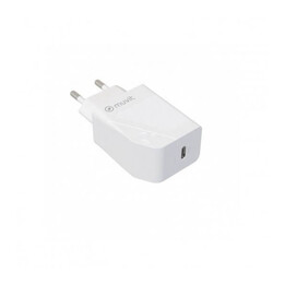 Alimentatore USB-C bianco da 20 W di Muvit