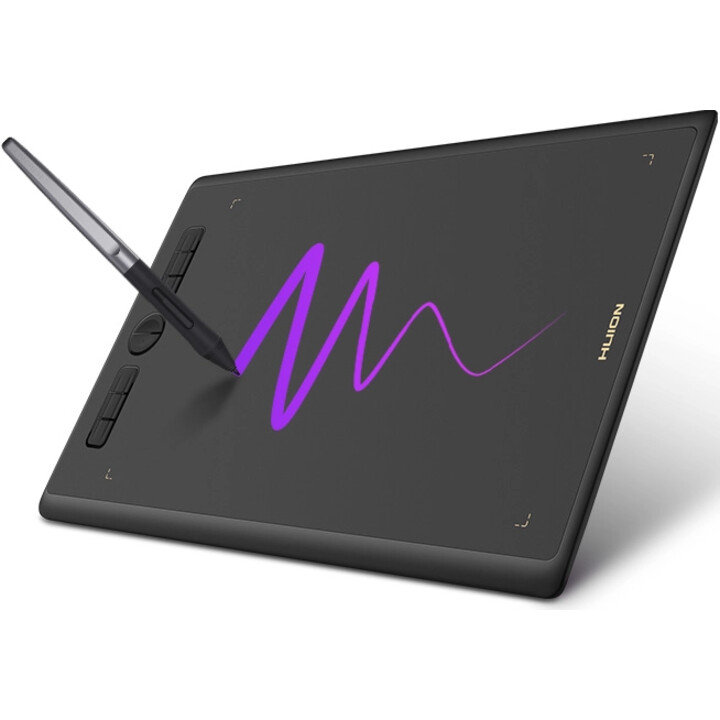 Huion Inspiroy H580X Tableta Gráfica Negro