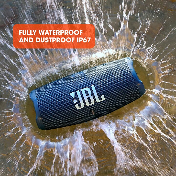 Altoparlante Bluetooth wireless portatile JBL Charge 5 verde acqua