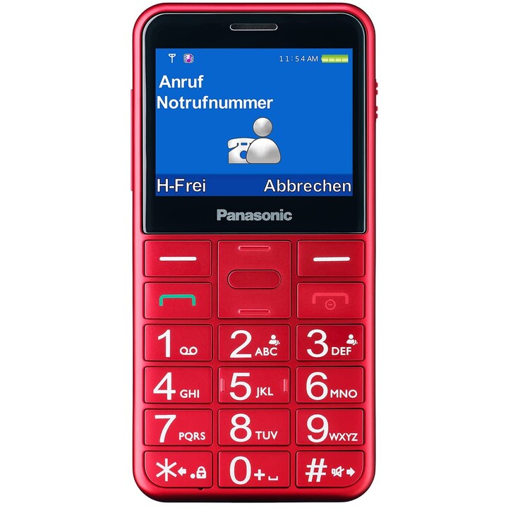 Smartphone Panasonic KX-TU155 Rot