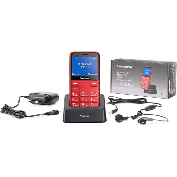 Smartphone Panasonic KX-TU155 Rot