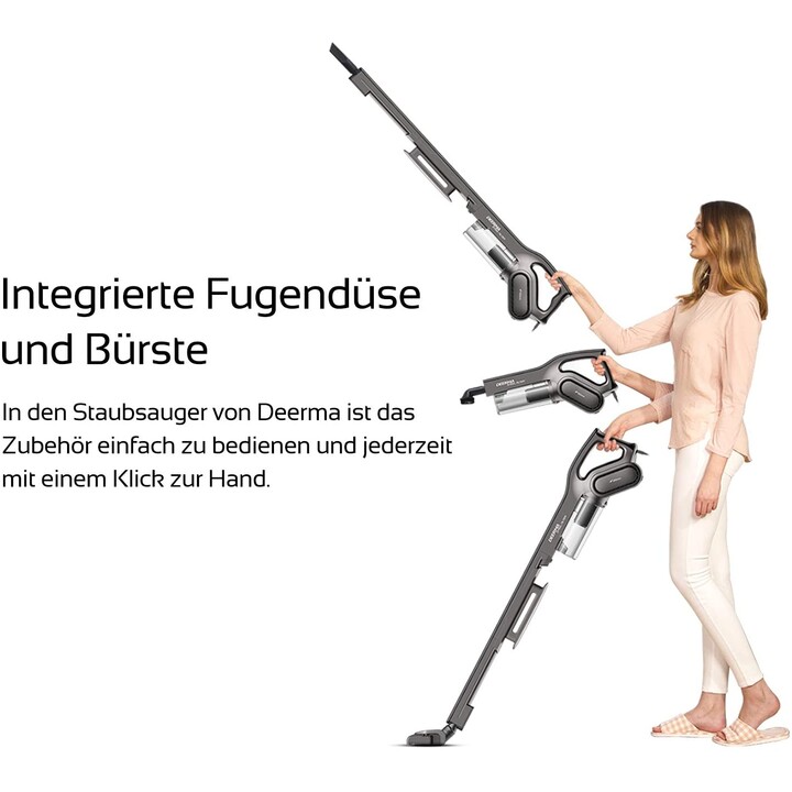 Kabelgebundener Handstaubsauger Deerma DX700S (Grau)