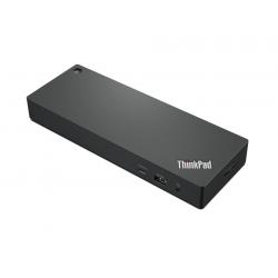 Lenovo 40B00300EU base para portátil y replicador de puertos Alámbrico Thunderbolt 4 Negro, Rojo - Imagen 1