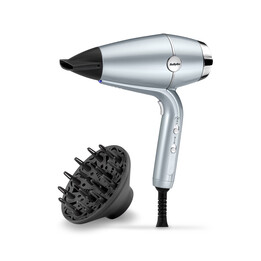 BaByliss Hyrdo-Fusion Hydro Fusion Asciugacapelli 2100 W Metallico