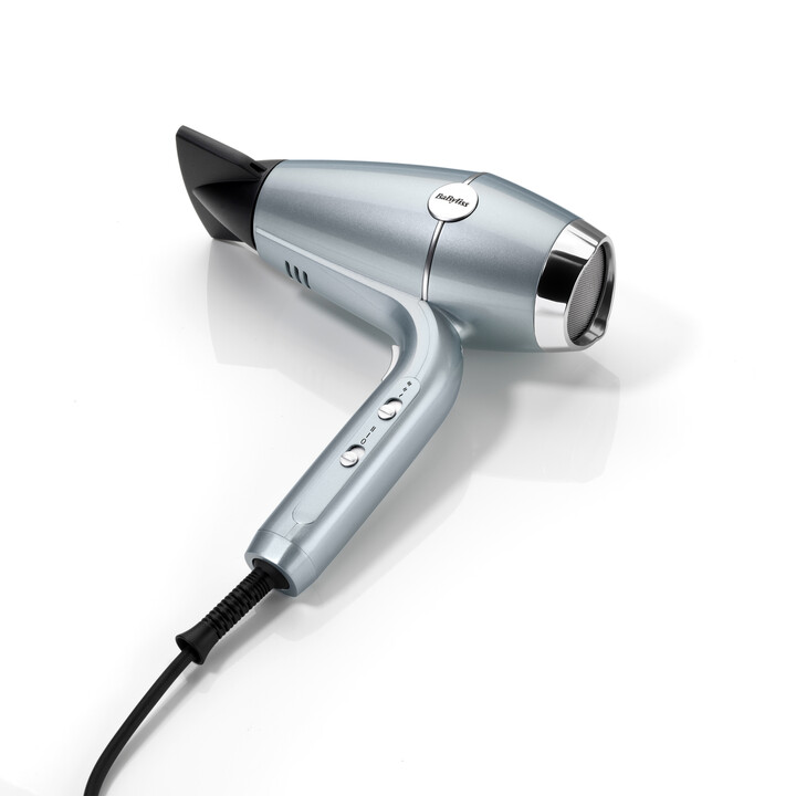 BaByliss Hyrdo-Fusion Hydro Fusion Hair Dryer 2100 W Metálico