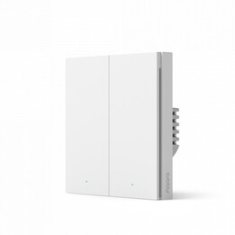 AQARA H1 EU WS-EUK04 smart wall switch double with neutral white