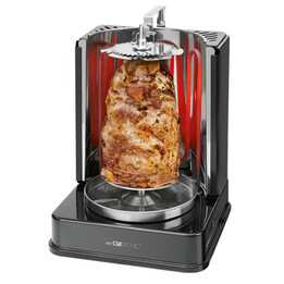 Clatronic DVG 3686 1400 W Parrilla Eléctrico Negro