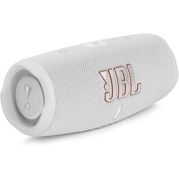 Altoparlante Bluetooth wireless portatile JBL Charge 5 bianco