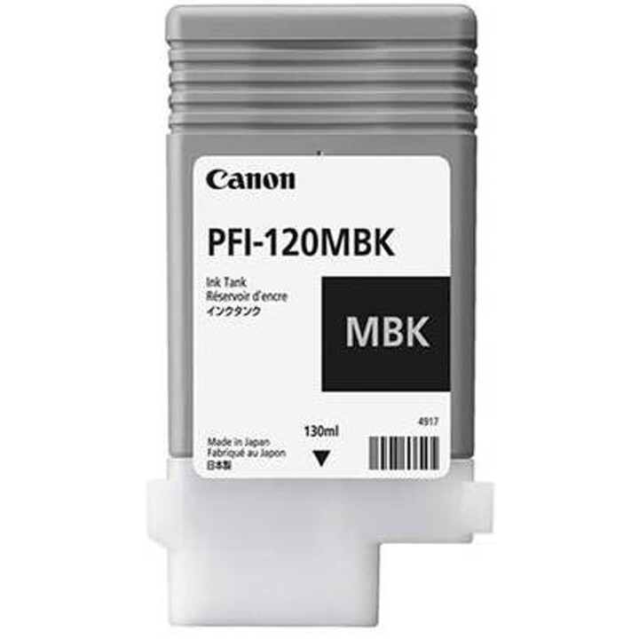 Cartucho de impresora Canon PFI-120MBK original - negro mate 130ml