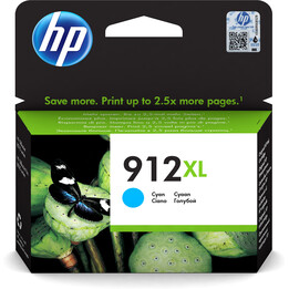 HP 912XL Cyan Original Druckerpatrone mit hoher Reichweite