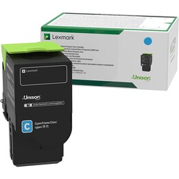 Lexmark Original C242XC0 tóner cian 3500 páginas (MC2640 / 2425/2535, C2535 / 2425)