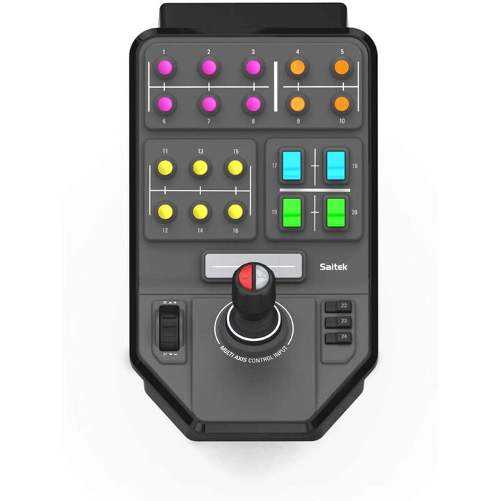 Logitech G Saitek Farm Sim Controller (Lenkrad, Pedale, Seitenkonsole)