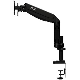AOC AD110D0 dual monitor table mount gas spring tiltable / swiveling / pivot max. 68.58cm (27 ") each 2-9KG, VESA 75x75 / 1