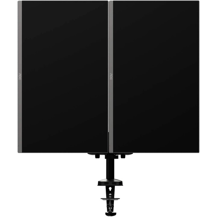 AOC AD110D0 de montagem em mesa com monitor duplo, mola a gás inclinável / giratório / pivô máx. 68,58 cm (27 ") cada 2-9KG