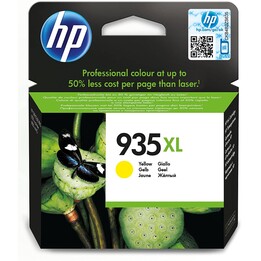 HP Original 935XL Ink Cartridge Yellow 825 Pages 9.5ml (C2P26AE)