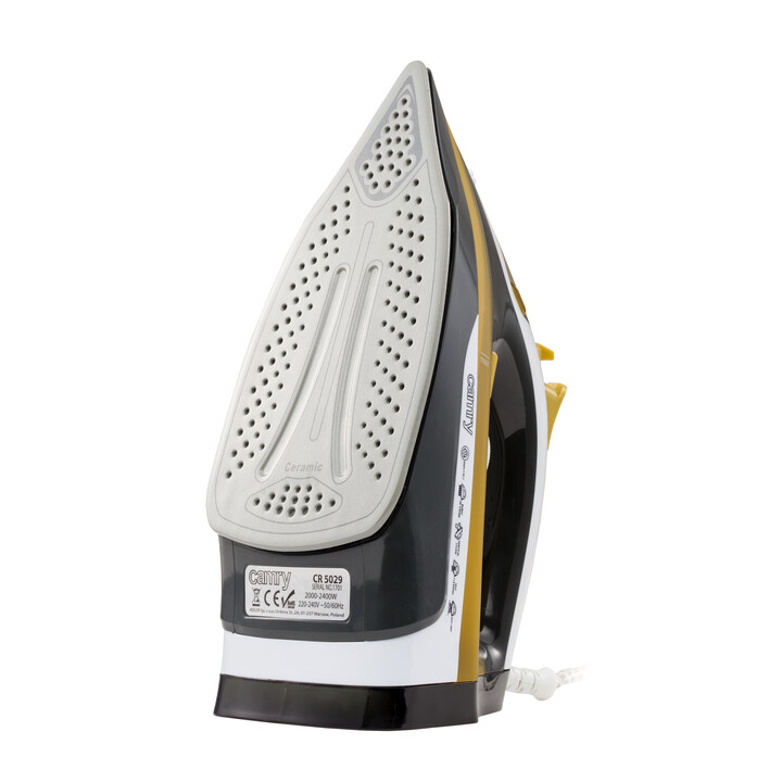 Ferro Camry CR 5029 Ferro a vapor Preto,Amarelo 2400 W