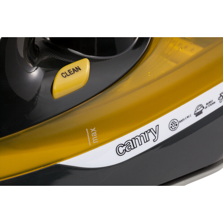Ferro Camry CR 5029 Ferro a vapor Preto,Amarelo 2400 W