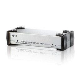 ATEN Distribuidor DVI/Audio de 2 puertos