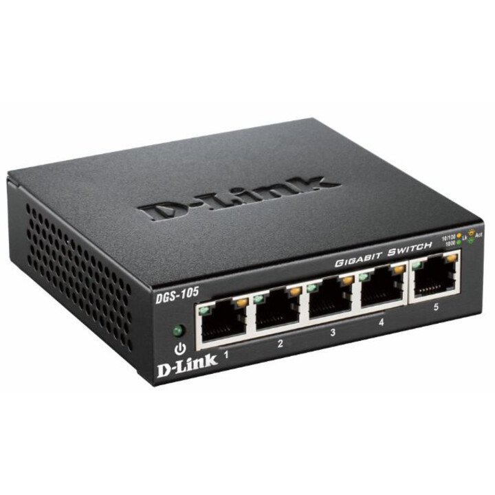 D-Link DGS-105 Preto