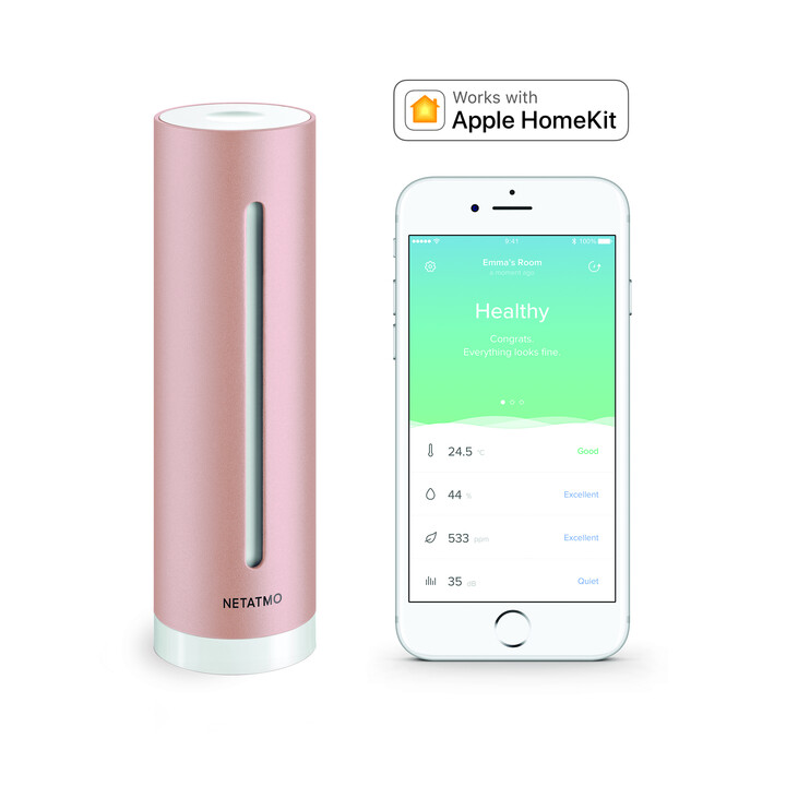 Netatmo Healthy Home Coach Smart-Home-Umgebungssensor Kabellos