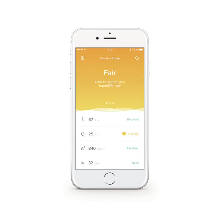 Netatmo Healthy Home Coach capteur environnemental de maison intelligente Sans fil