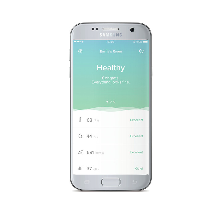 Netatmo Healthy Home Coach capteur environnemental de maison intelligente Sans fil