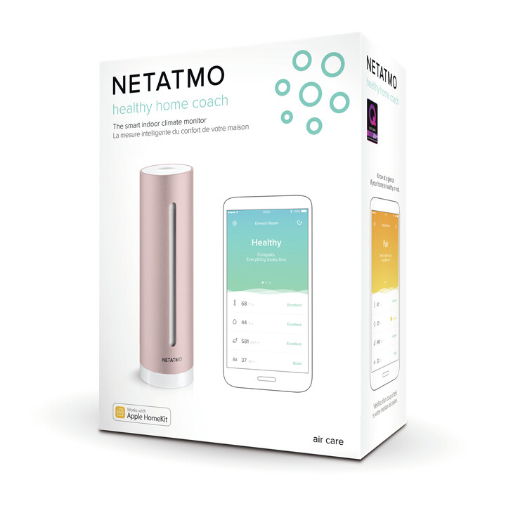 Netatmo Healthy Home Coach capteur environnemental de maison intelligente Sans fil