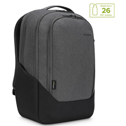 Mochila Targus 15.6 ”Cypress Hero com EcoSmart® cinza / preto