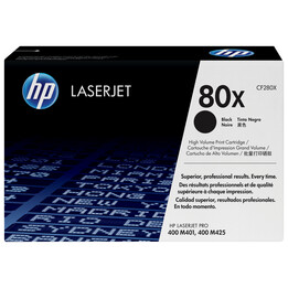 HP 80X svart LaserJet-tonerkassett med hög kapacitet, original Tonerkartusche 1 Stück(e) Schwarz