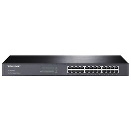 TP-LINK TL-SG1024 Non-géré Gigabit Ethernet (10/100/1000) Noir