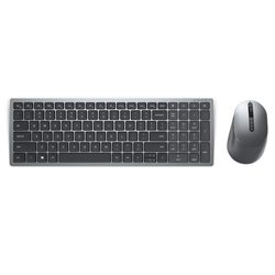 Dell KM7120W keyboard and mouse set gray (wireless, Bluetooth, QWERTZ, optical)