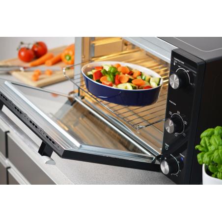 Horno Electrico Blaupunkt EOM601 Acero inoxidable Negro