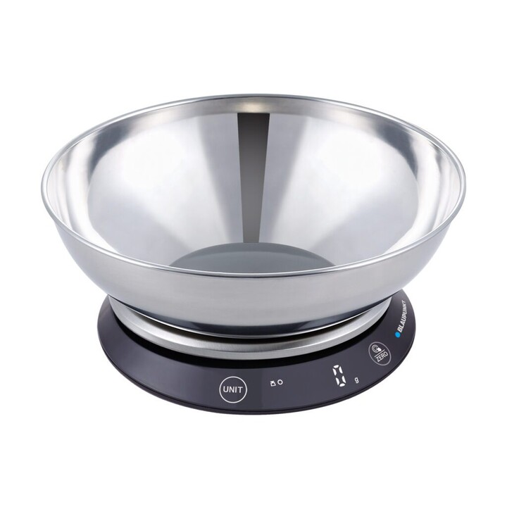 Blaupunkt Bilancia da cucina con ciotola in acciaio FKS602