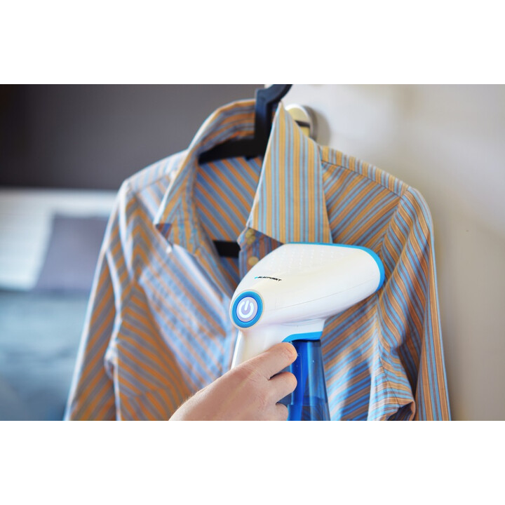 Blaupunkt VSI601 vaporizzatore per indumenti Vaporizzatore per indumenti portatile 0,26 l blu, bianco 1600 W