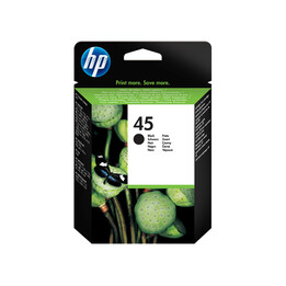 HP 45 1 pièce(s) Original Noir