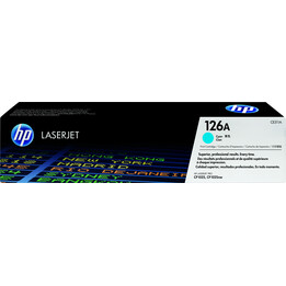 HP 126A toner LaserJet cyan authentique
