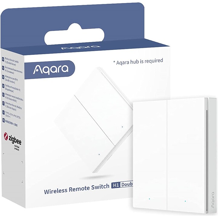AQARA Wireless Remote Switch H1 wireless remote switch double white
