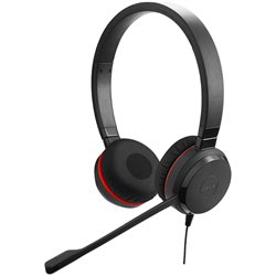 Jabra Evolve 30 II HS stereo wired on-ear headset