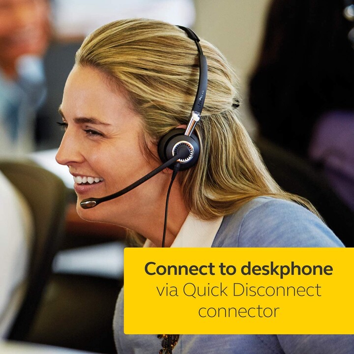 Auriculares supraaurales estéreo con cable Jabra BIZ 2400 II 2489-825-209